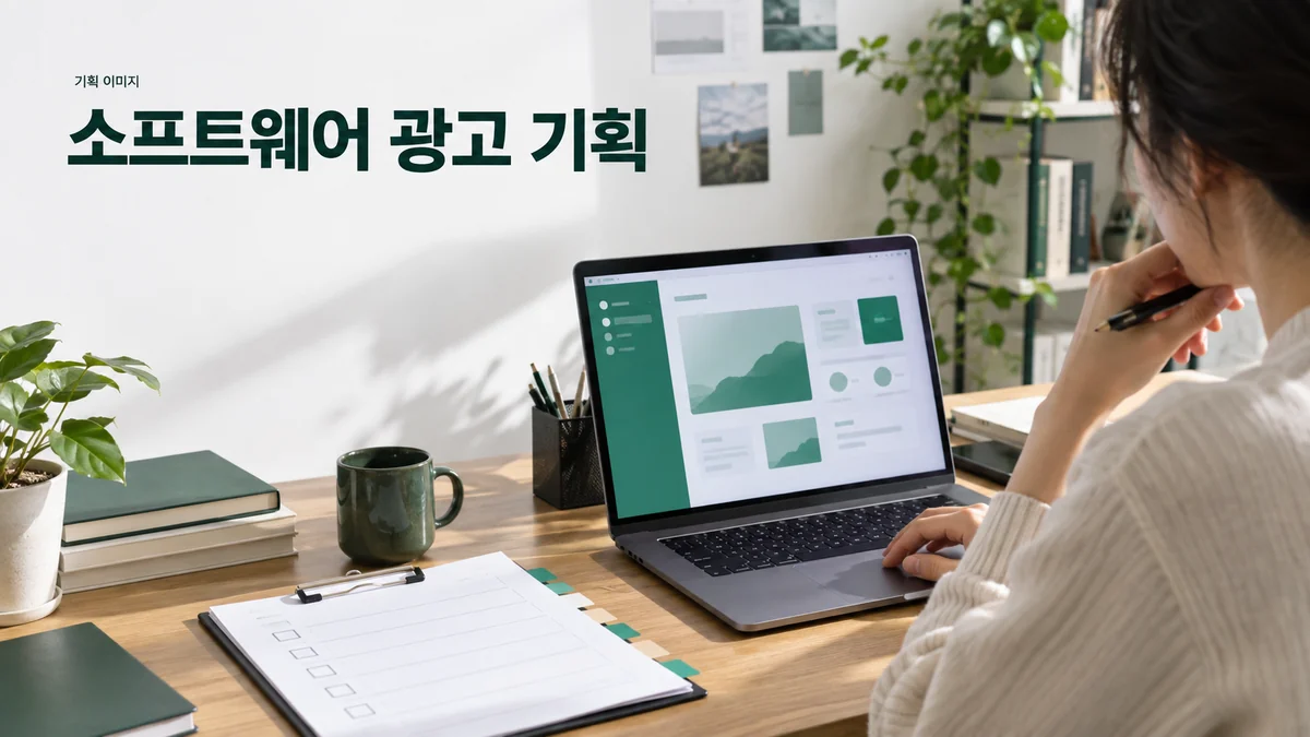 소프트웨어 기능 확인과 도입 요건 상담의 자료를 구분하는 기획 이미지